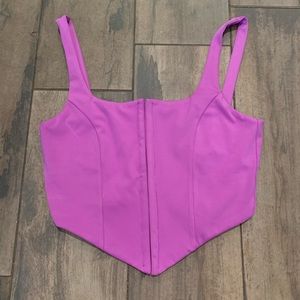 Purple Corset Top